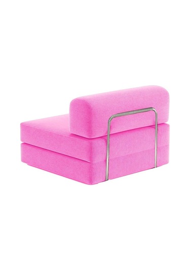Modüler Legom Tekli Koltuk Fuşya