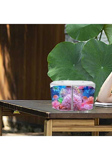 Suntek Mini Betta Balık Tankı Kuluçka Makinesi Kutusu Guppy