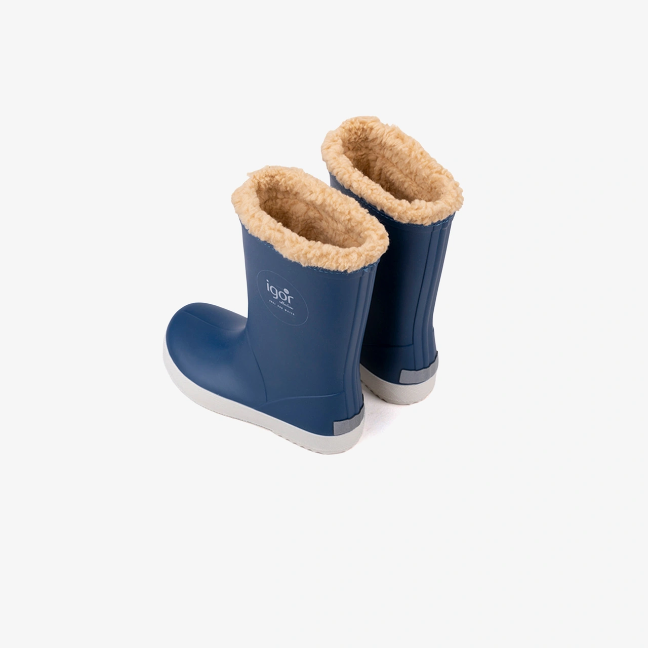 Igor Splash Nautico Borreguito Çocuk Mavi Yağmur Çizmesi W10207 Mavi