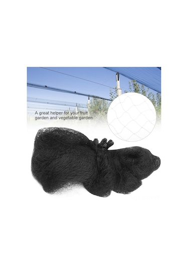 Kosona 3x12m Çift Fonksiyonlu Bahçe Ağı - Kuşlardan Mahsul Koruması Ve Yaprak Toplama İçin Dayanıklı İpek İpliği