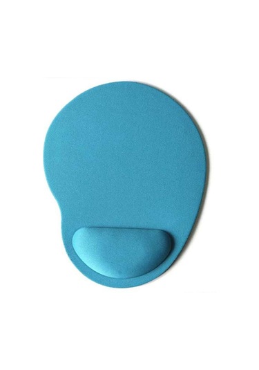 Mavi Fonken Mouse Pad Ergonomik Rahat Bilek Dinlenme Mouse Pad Bilgisayar Masası Dizüstü Dizüstü Oyun Mousepad'leri