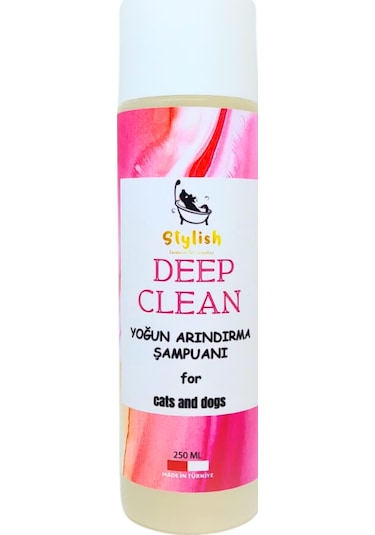 Stylish Kedi Köpekler İçin Deep Clean Arındırıcı Şampuan 250 ML