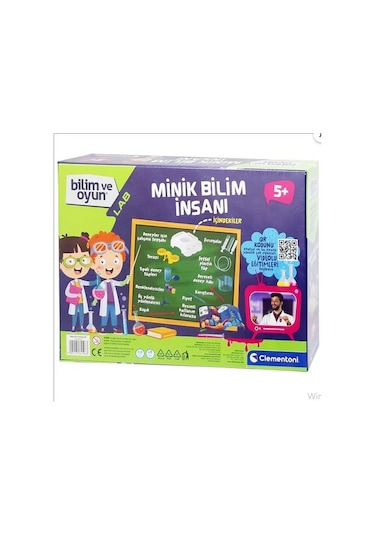 Clementoni Bilim Ve Oyun Minik Bilim İnsanı 64196 Lisanslı Ürün
