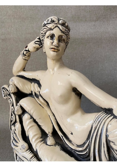 Antika Nü Kadın Heykeli - Alçı Kadın Biblo