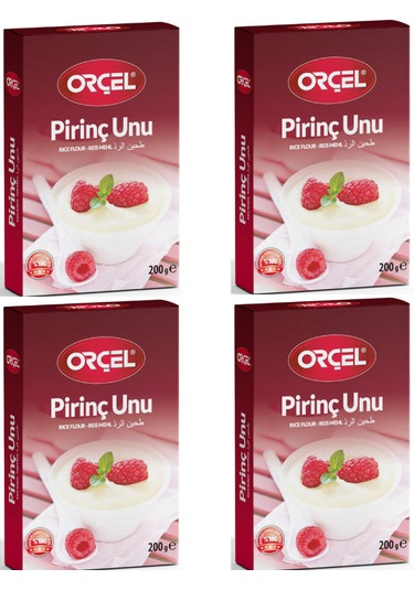 Orçel Pirinç Unu 4 x 200 G