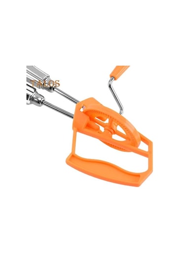 Turuncu Yumurta Karıştırıcı El Krank Karıştırma Kolay Temizlenebilir Katı Yapımı Süt Krema Hamur Yumurta Çırpma Mutfak Aletleri