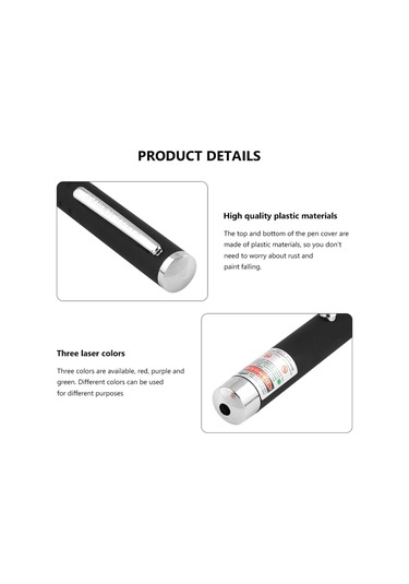 Woopker Lazer Pointer Yeşil Siyah