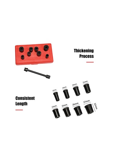 Ranyeek 17 Parça Otomobil Kutuplu Kriko Ayar Aleti Seti - Tüm Araç Serileri İçin Delik Doğrulama Ve Ayar Aracı