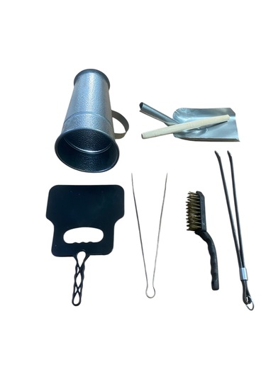 Mobilreyon Mangal Seti 6'lı,ateş Borusu,kürek,fırça,yelpaze,2maşa