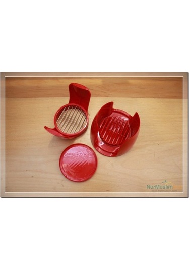 Pratik Amco Domates ve Mozarella Peyniri Dilimleyici Kırmızı