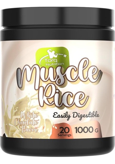 Torq Nutrition Muscle Rice Miktonize Pirinç 1000 Gr - Beyaz Çikolata