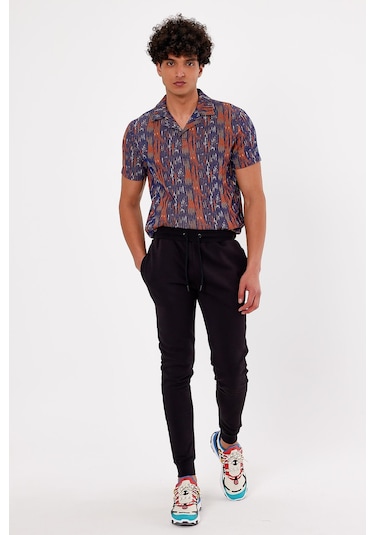 JAHR MARC Ekstra Slim Fit Siyah Erkek Eşofman Altı - XS Siyah