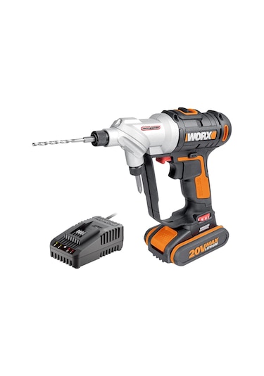 WORX WX176.9C Çift Mandrenli Profesyonel Şarjlı Vidalama + 16 Parça Uç