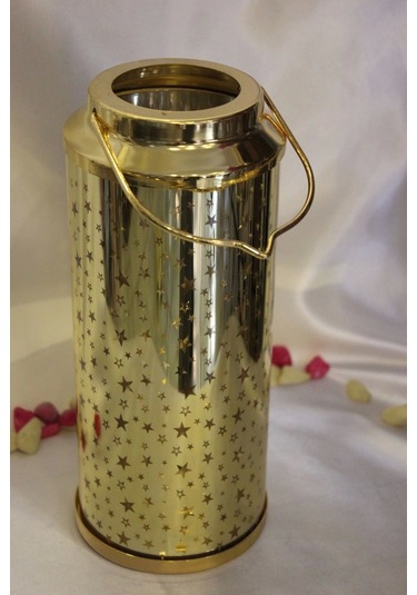 Led Işık Kavanoz Yıldızlı Çok Renkli