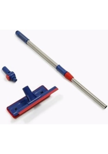 Mikrofiber Hareketli Çekçekli Teleskopik Cam Silme Aparatı