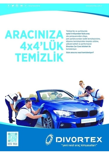 Vortex Torpido Temizleme ve Bakım Sütü 5 Kg.