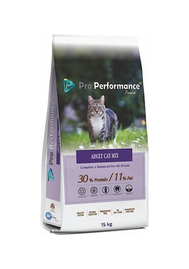 Pro Performance Mix Yetişkin Kedi Maması 15 KG