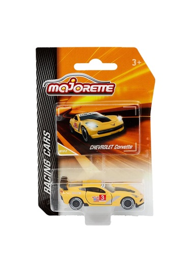Racing Cars Majorette Chevrolet Corvette Tekli Arabaları 1:64 Diecast Oyuncakları Model