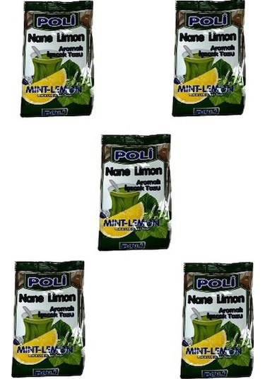 Poli Nane Limon Aromalı Toz İçecek 5 x 250 G