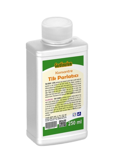 Gardinarium TEAK BRIGHT / EXTRA (Konsantre Tik Parlatıcı) 250 ml