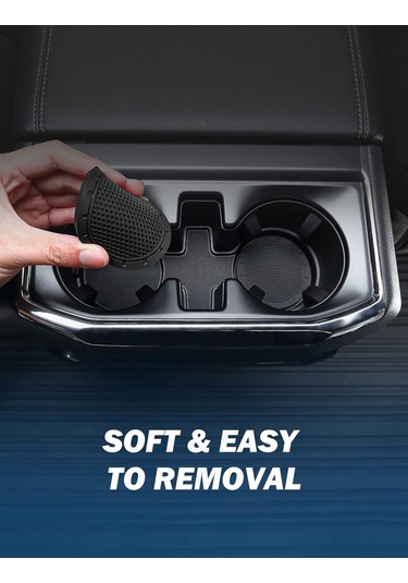 Paket - 6,8 Cm - Araba, Suv Ve Kamyonet İçin Siyah Evrensel Kaymaz Darbeye Dayanıklı Paspaslar