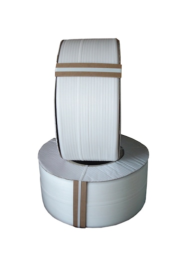 Otomatik Makine Çemberi Beyaz 12mm 3000 Metre 2 Adet