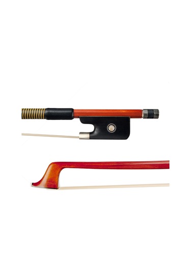 Ruicoo 15"-16" Viola İçin Brezilya Ağaçlı Keman Yay, Kaliteli Moğol At Kılı, Torba İle Ayarlanabilir Gerilim, Dayanıklı Ebony Kurbağa