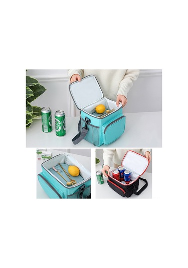 Neevoyu Outdoor Aktivite İçin Kaliteli Isı Saklama Çantası - Öğrenci Bento, Piknik Ve Seyahat İçin Dayanıklı Oxford Kumaşı Çok Renkli