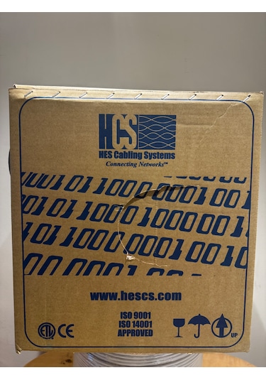 Hcs Cat 6 Halogen Free H06-00402-bk Utp 23 Awg 305 Metre Gri