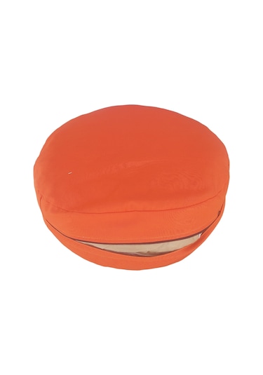Mirzade Yuvarlak Puf Minderi 45x45-turuncu Diğer