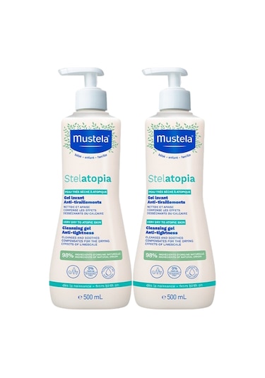 Mustela Stelatopia Krem Şampuan 500ml X2 Adet