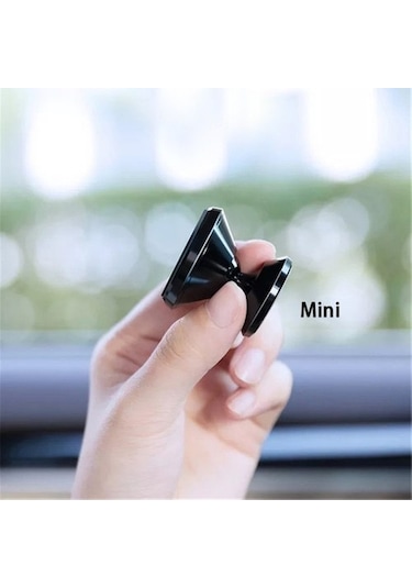 Wisdomselect Betty Becky Telefon Tutucu Taşınabilir Manyetik Araba Mıknatıs Dağı Mobil Stand Siyah Havalandırma Evet Pdj9xp