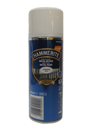 Marshall Hammerite Pürüzsüz Beyaz Sprey Boya 400 ML