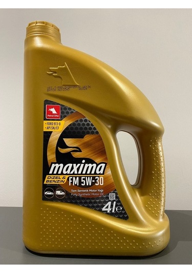 Petrol Ofisi Maxima Fm 5W-30 Motor Yağı 4 Lt al Faturalı Ürün