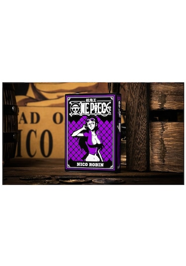 Card Mafia One Piece Nico Robin Anime Oyun Kağıdı İskambil Kartla