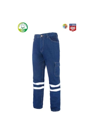 Kot İş Takımı Reflektörlü Pantolon Ve İş Montu Myform Marka 3109-2136