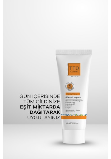 Tto Clinic Güneş Losyonu Spf50 100Ml