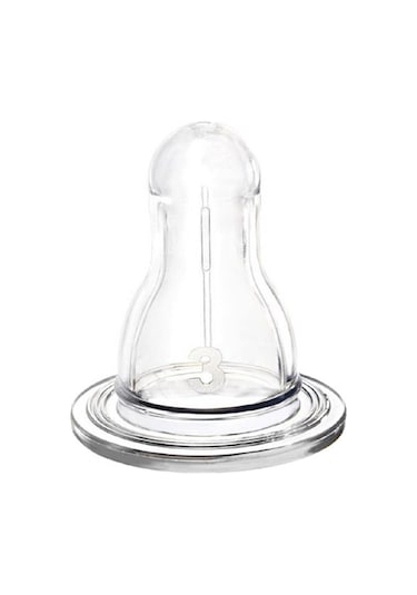 Wee Baby Silikon Biberon Emziği Yoğun Akış No:3 18+ Ay