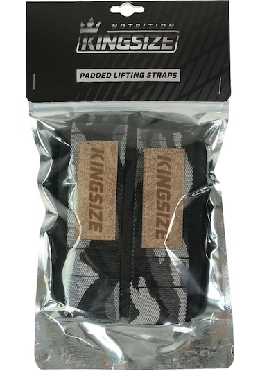 Kingsize Padded Lifting Straps Kamuflaj Çok Renkli