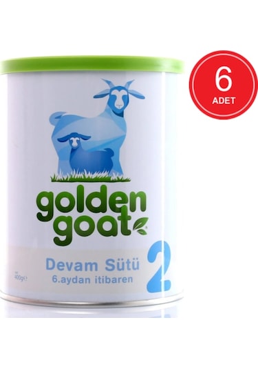 Golden Goat 2 Devam Sütü 400 G 6 Adet