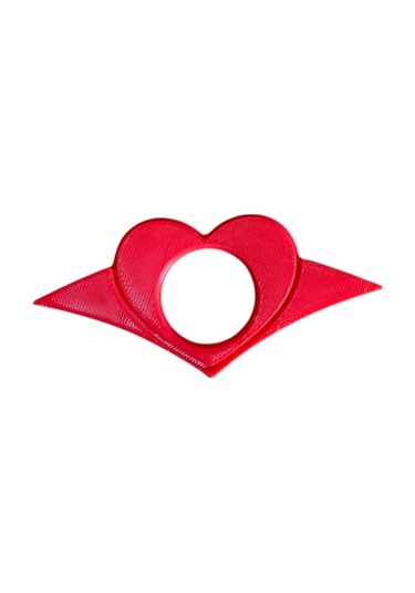 Kitap Ayracı - Sayfa Tutucu - Tek El Kitap Okuma Aparatı Kalp