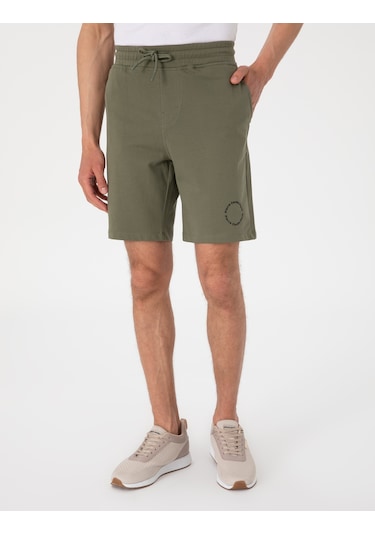 Pierre Cardin Erkek Haki Şort Örme 50310107-vr027 Haki
