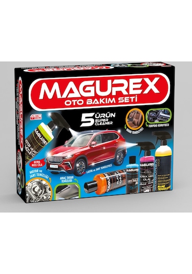 Magurex 5'li Oto Bakım Seti