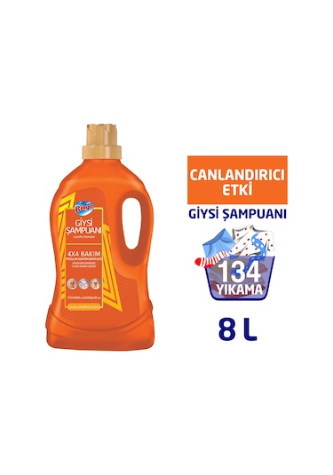Bingo Giysi Şampuanı Canlandırıcı Etki 2 x 4 L