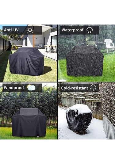 Wondernest Su Oxford Kumaş Kapağı Izgara Geçirmez Gaz Değiştirme Barbekü 80x66x100cm 420d Yırtılmaz Yüksek Dayanımlı Çok Renkli