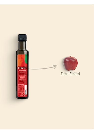 Ravla Elma Sirkesi - 250ml