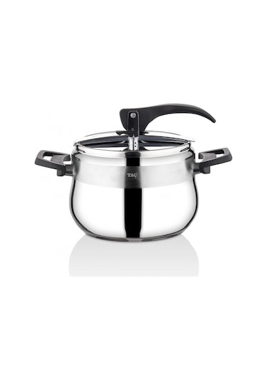 Taç Bengü Pro Düdüklü Tencere 4 L Siyah