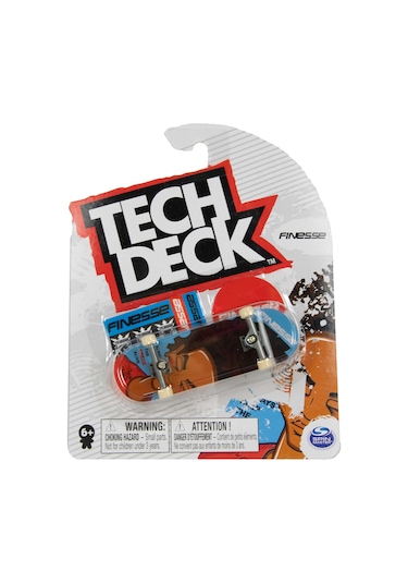Tech Deck Tekli Paket Fınesse Exclusive Series Parmak Kaykay Çok Renkli