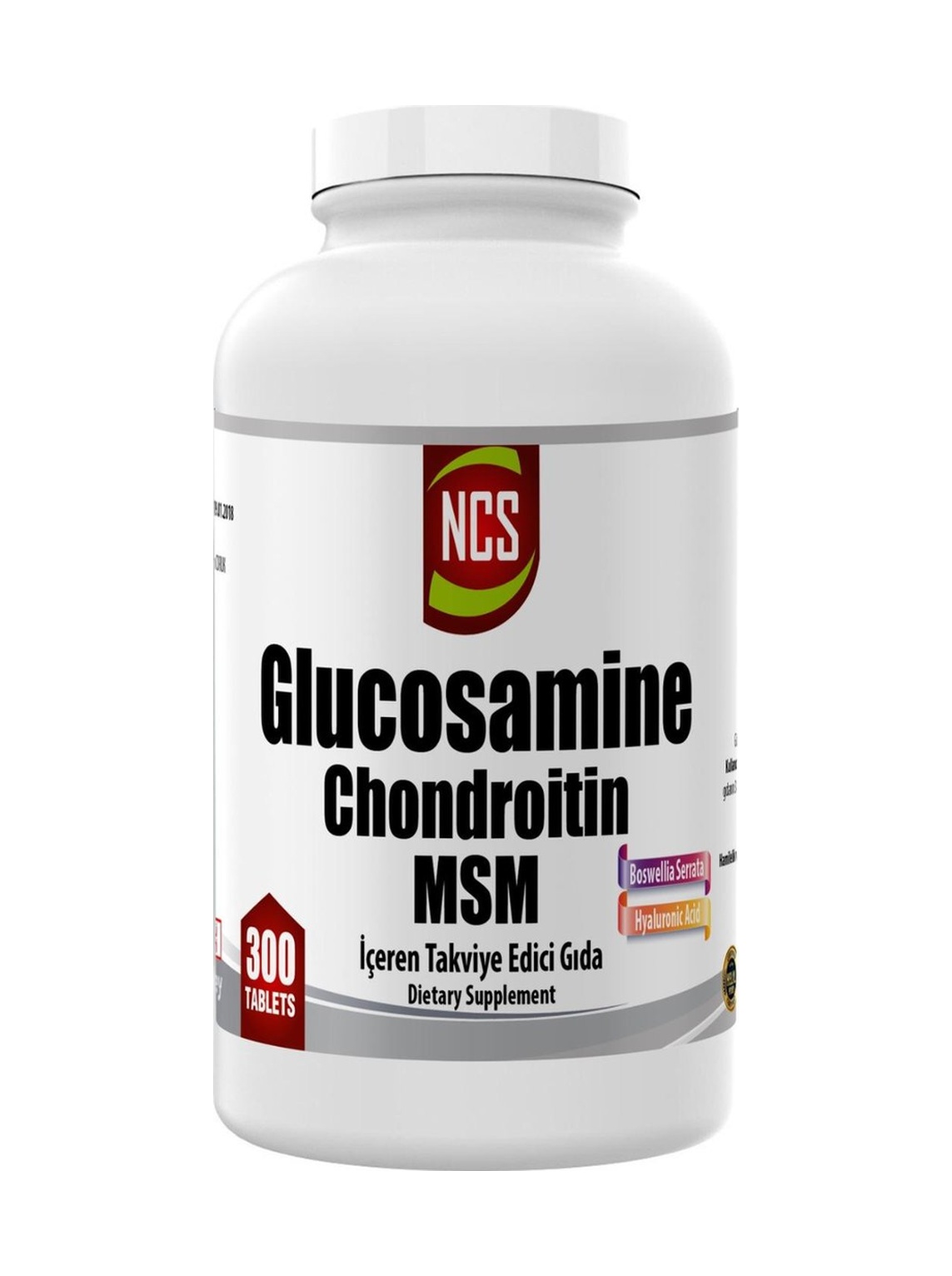 Ncs Glucosamine Chondroitin Msm Hyaluronic Acid Boswellia 300 Tab
