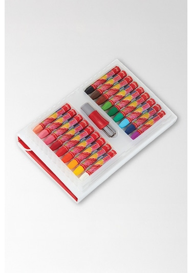 Faber-Castell Çantalı Pastel Boya, 18 Renk, Yumuşak ve Canlı Renkler, Etkili Uygulama, Taşınabilir Plastik Çanta